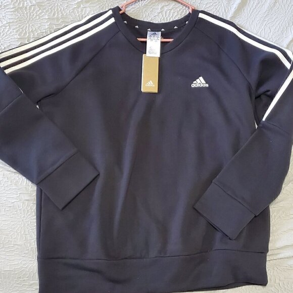 Adidas Crew-neck Sweat Shirt XL New - Picture 1 of 6